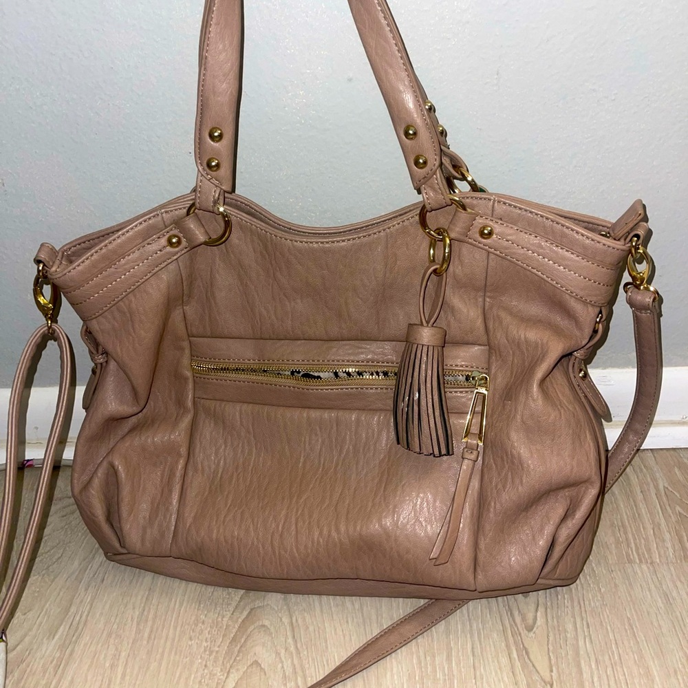 Steve Madden, Taupe Shoulder Bag, Never worn.